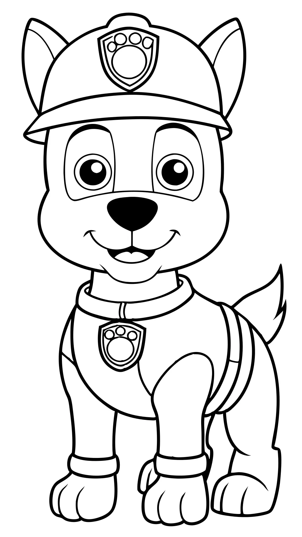 coloring pages for paw patrol